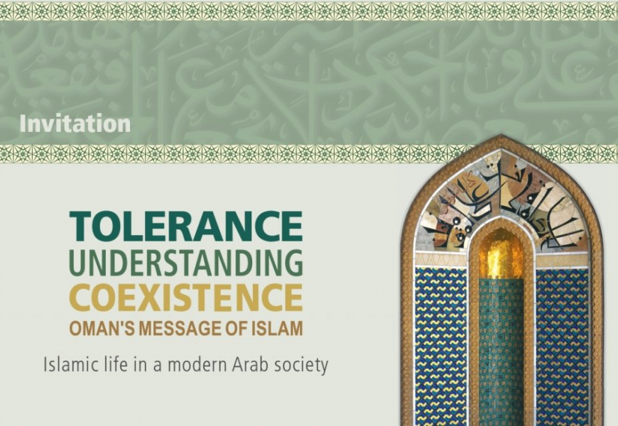 “RELIGIOUS TOLERANCE – THE BASIS FOR PEACEFUL LIFE IN MUTUAL UNDERSTANDING”