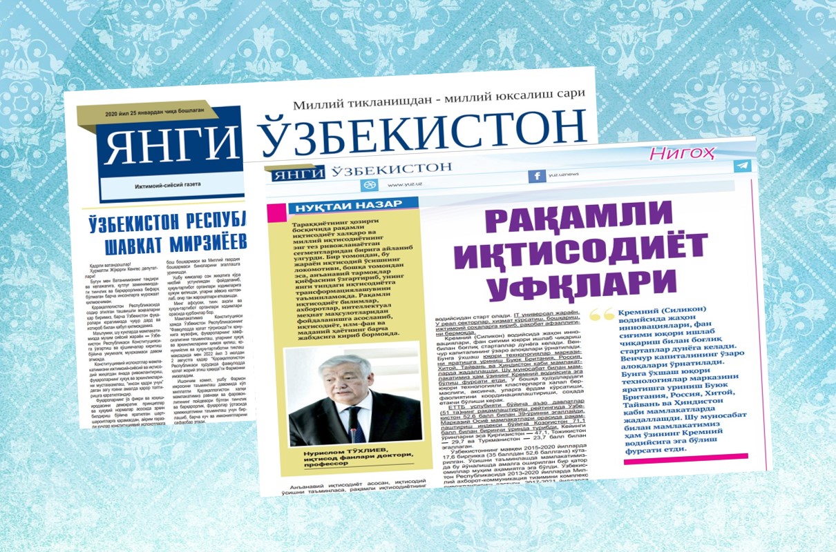 RAQAMLI IQTISODIYOT UFQLARI