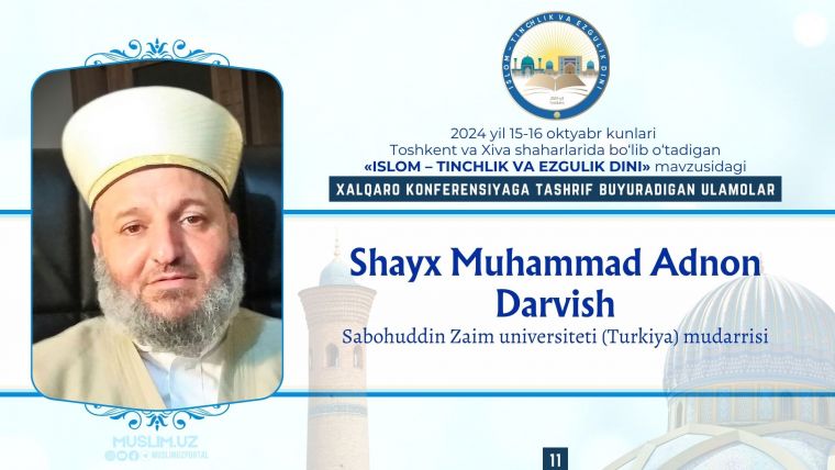 Shayx Muhammad Adnon ibn Yosin Darvish