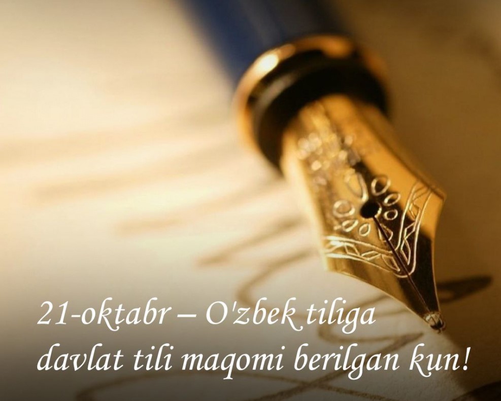 Oʻzbek tili – milliy gʻurur va iftixor ramzi