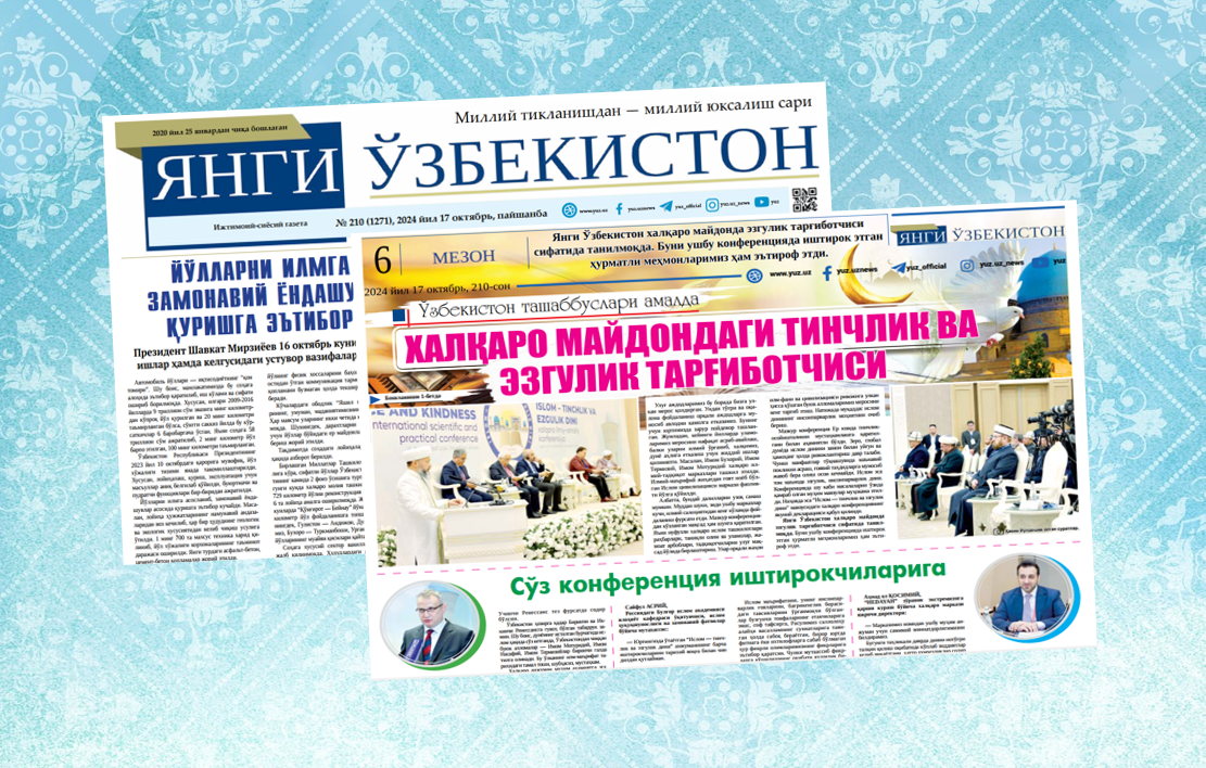 Xalqaro maydondagi tinchlik va ezgulik targʻibotchisi