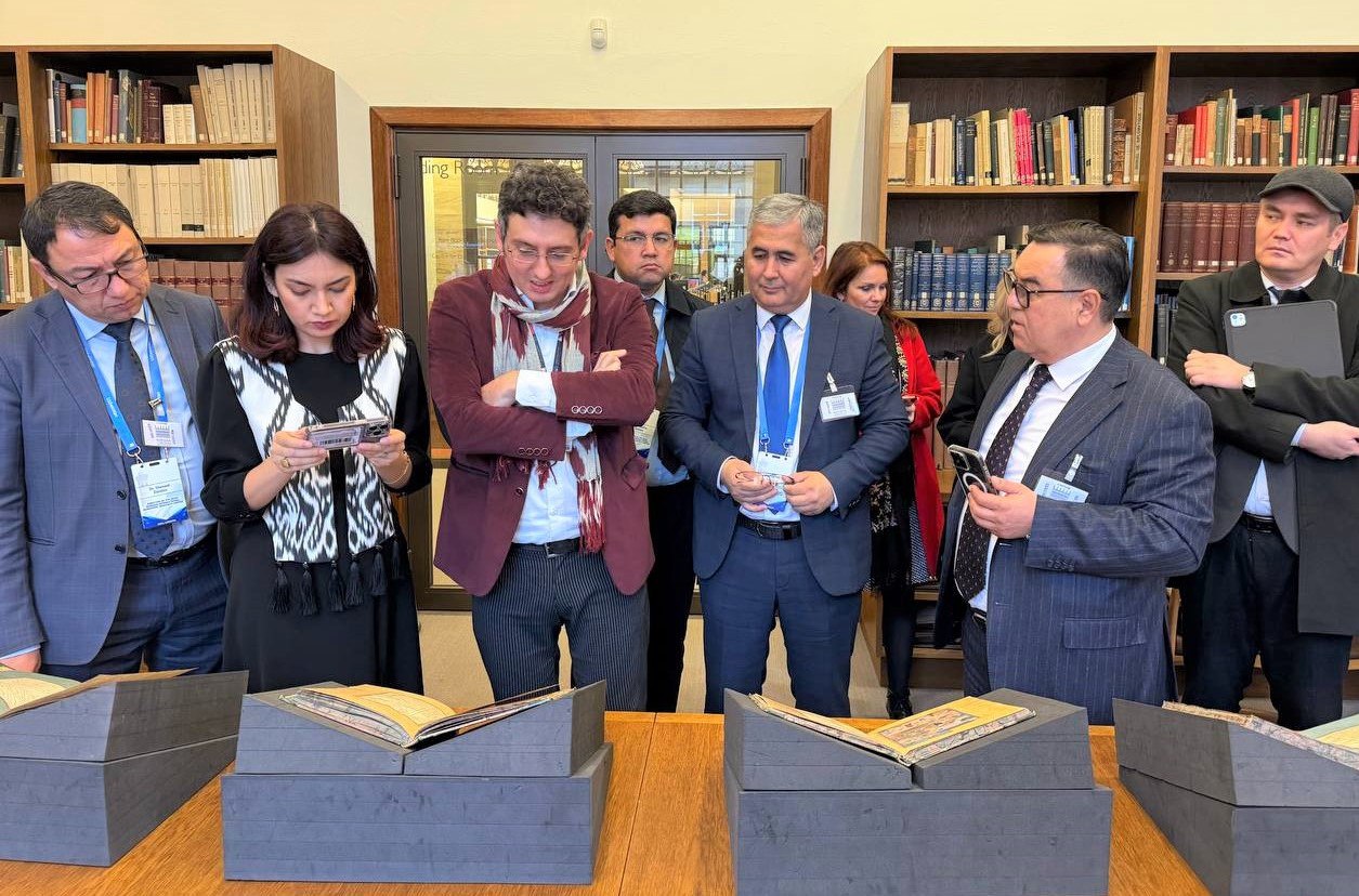 Nicholas Kontovas, representative of the Bodleian Library: "Rare manuscripts about Uzbekistan are a priceless treasure of humanity"