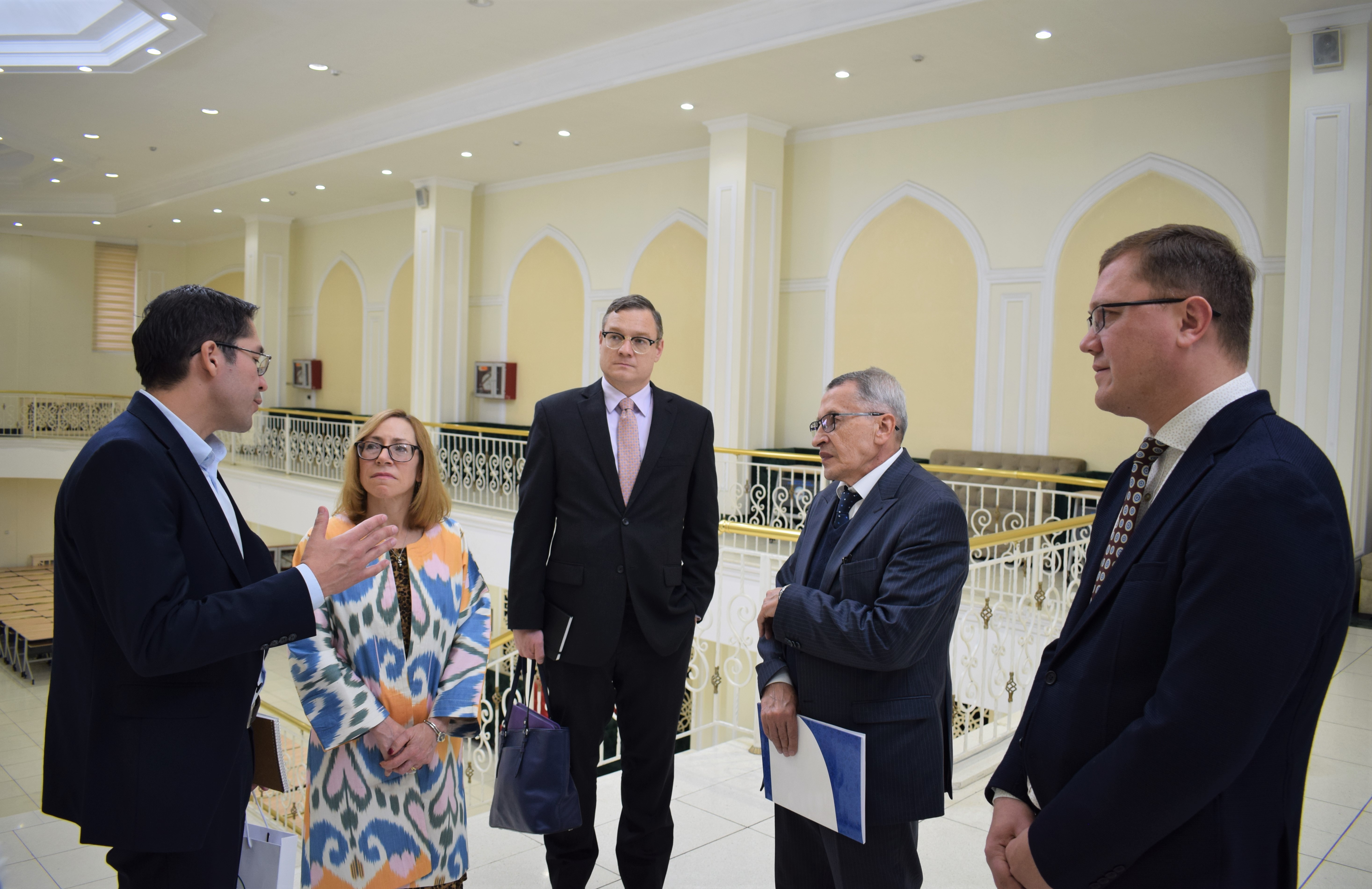AQSh davlat departamenti vakili Akademiyada mehmon bo‘ldi