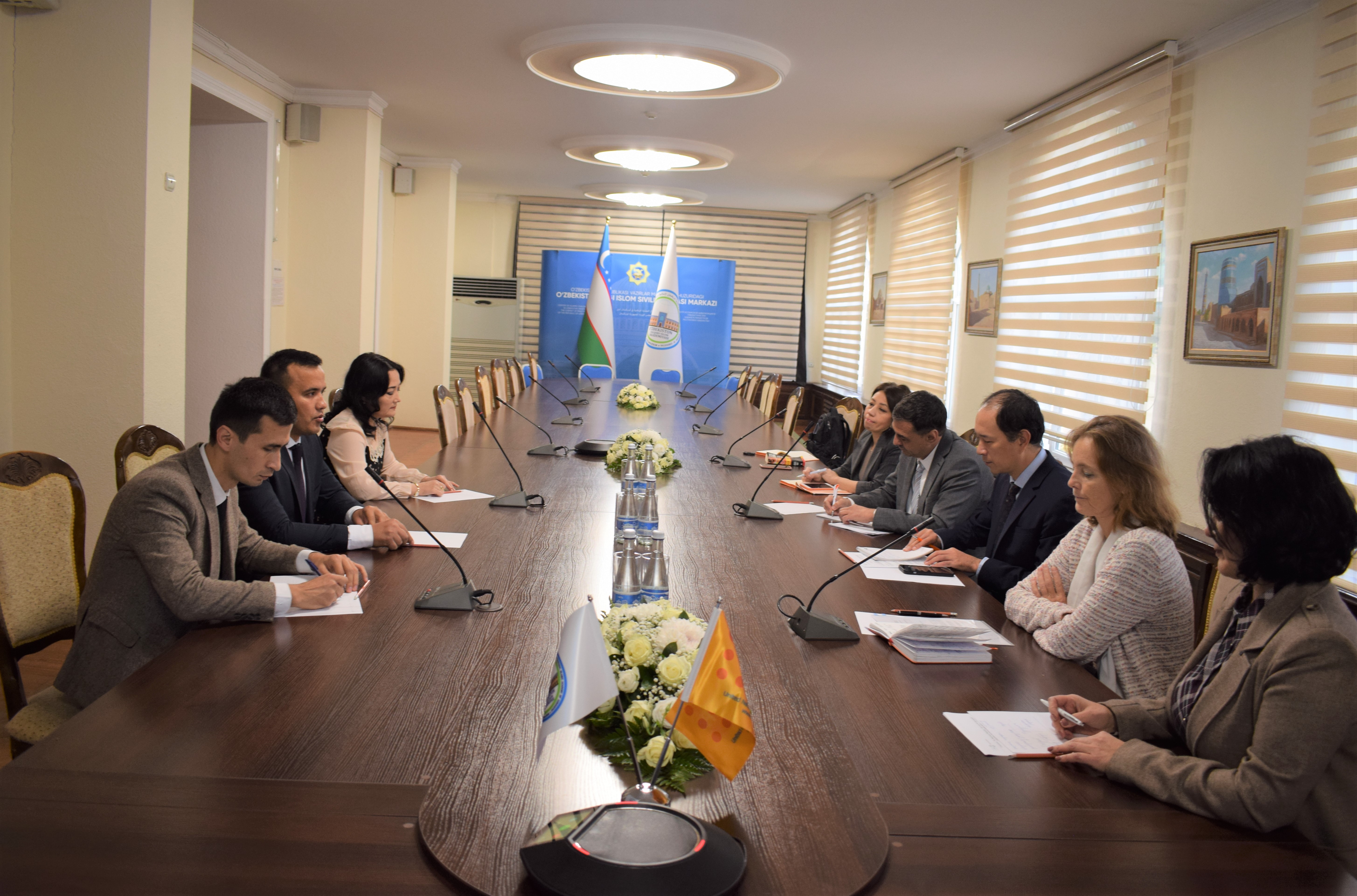 BMT Aholishunoslik jamg‘armasi UNFPA delegatsiyasi Akademiyada mehmon bo‘ldi