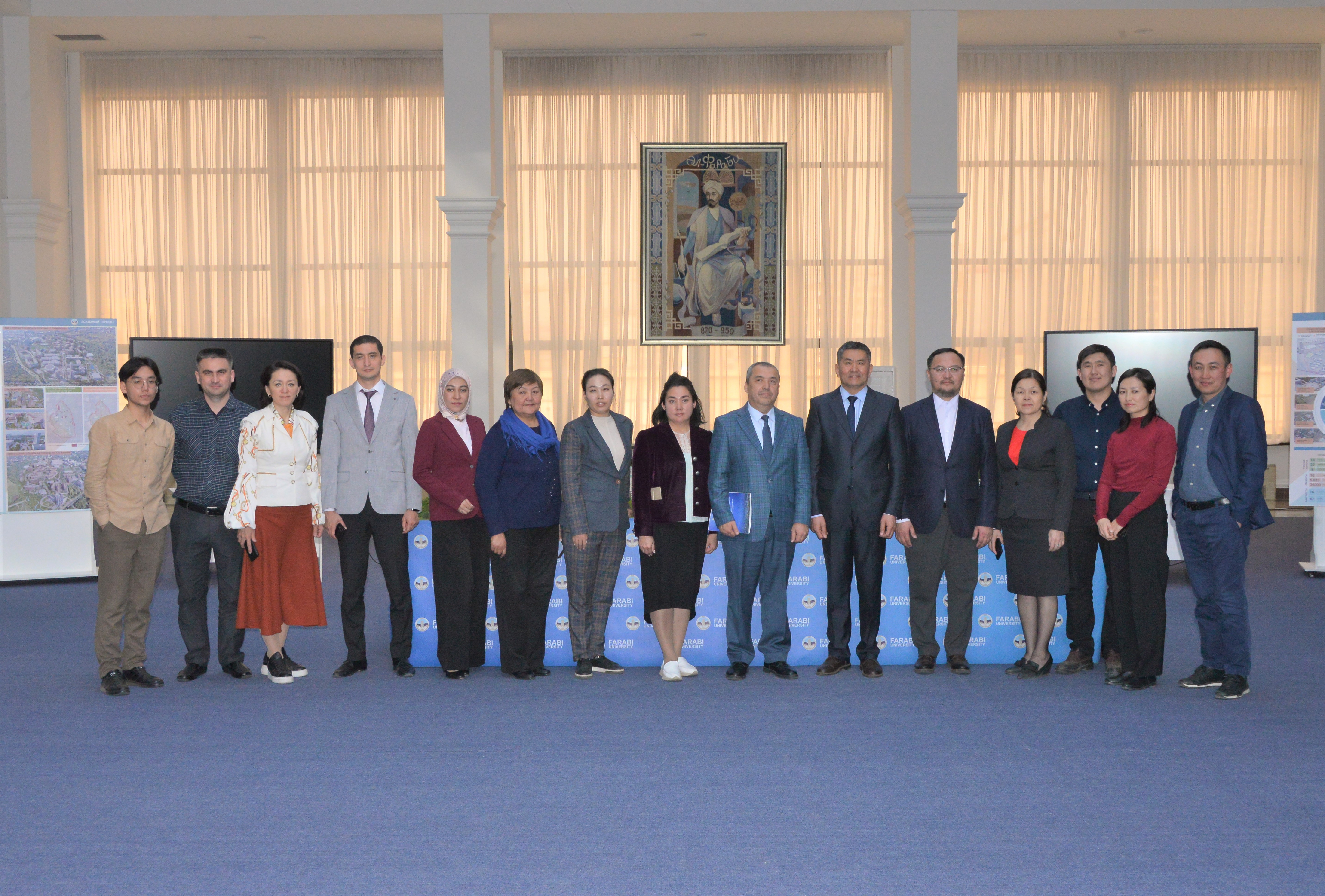Akademiya o‘qituvchilari Al-Farobiy nomidagi Qozoq milliy universitetida xizmat safarida bo‘ldi