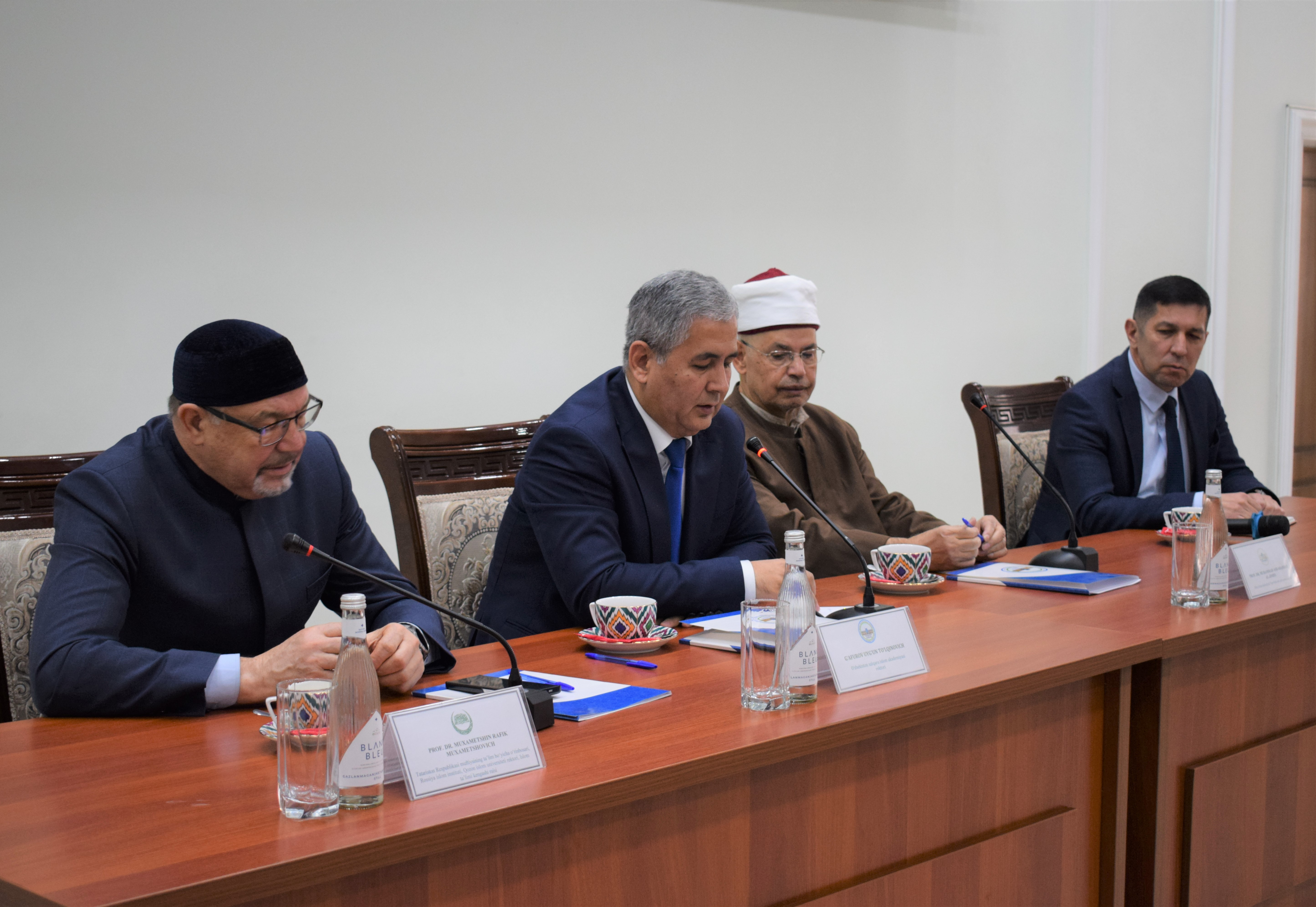 Qozogʻiston va Rossiyaning yetakchi islom universitetlari rektorlari Akademiya talabalari uchun maʼruza oʻqidi