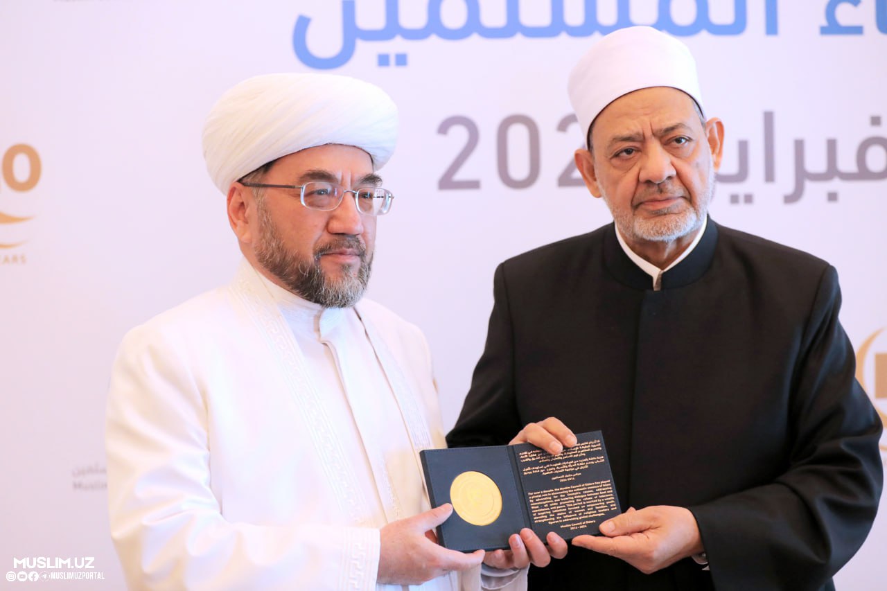 Muftiy Shayx Nuriddin Xoliqnazar hazratlari Xalqaro musulmon donishmandlar kengashiga qabul qilindilar