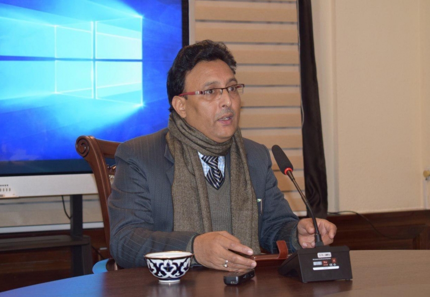 Hindistonlik olim: “BMTda o‘zbek tilining yangrashi biz uchun ham faxrdir”