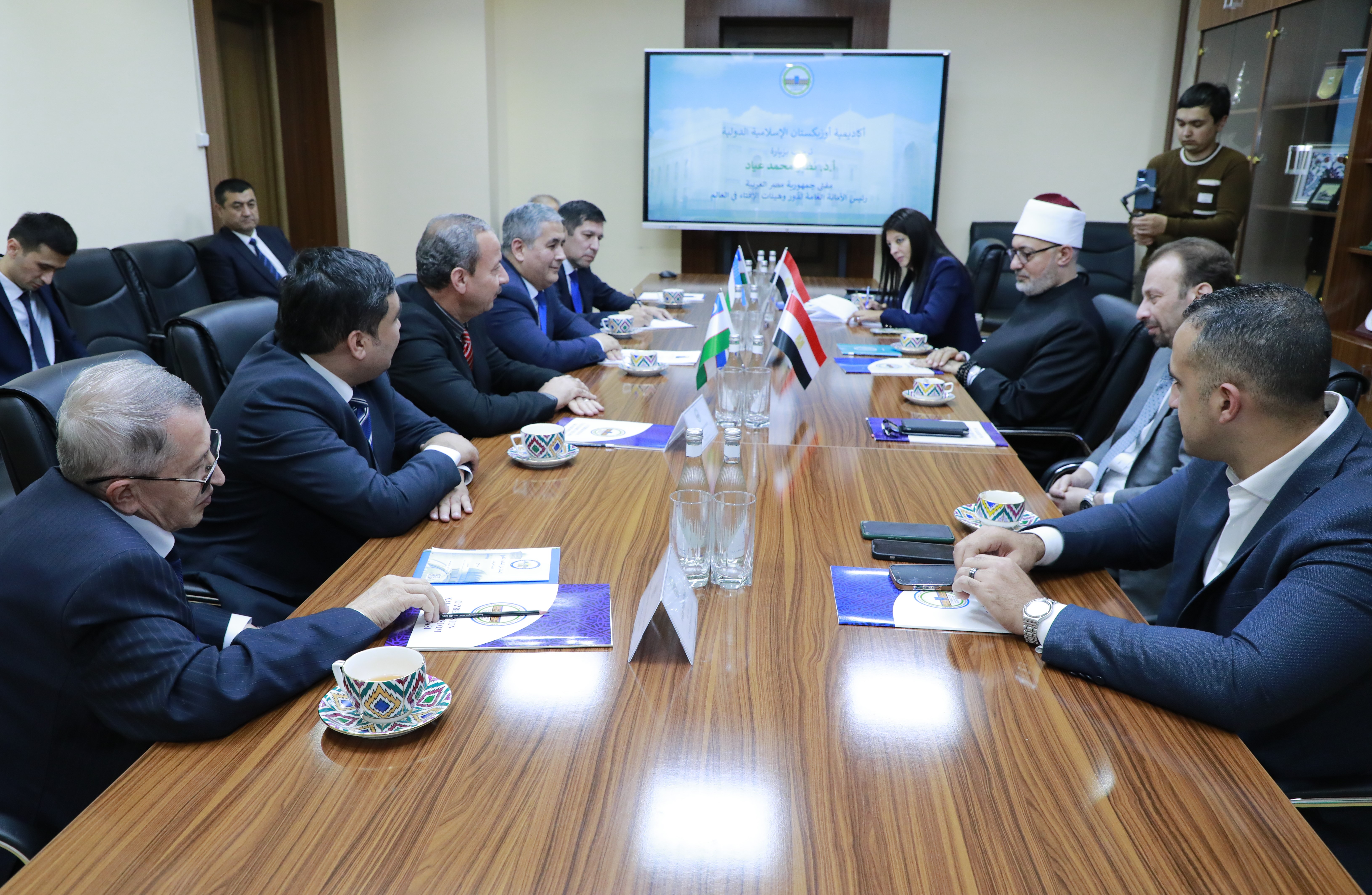 Misr bosh muftiysi Akademiyada mehmon bo‘ldi