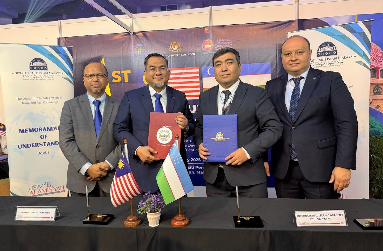 Malayziya islom ilmlari universiteti bilan Anglashuv memorandumi imzolandi