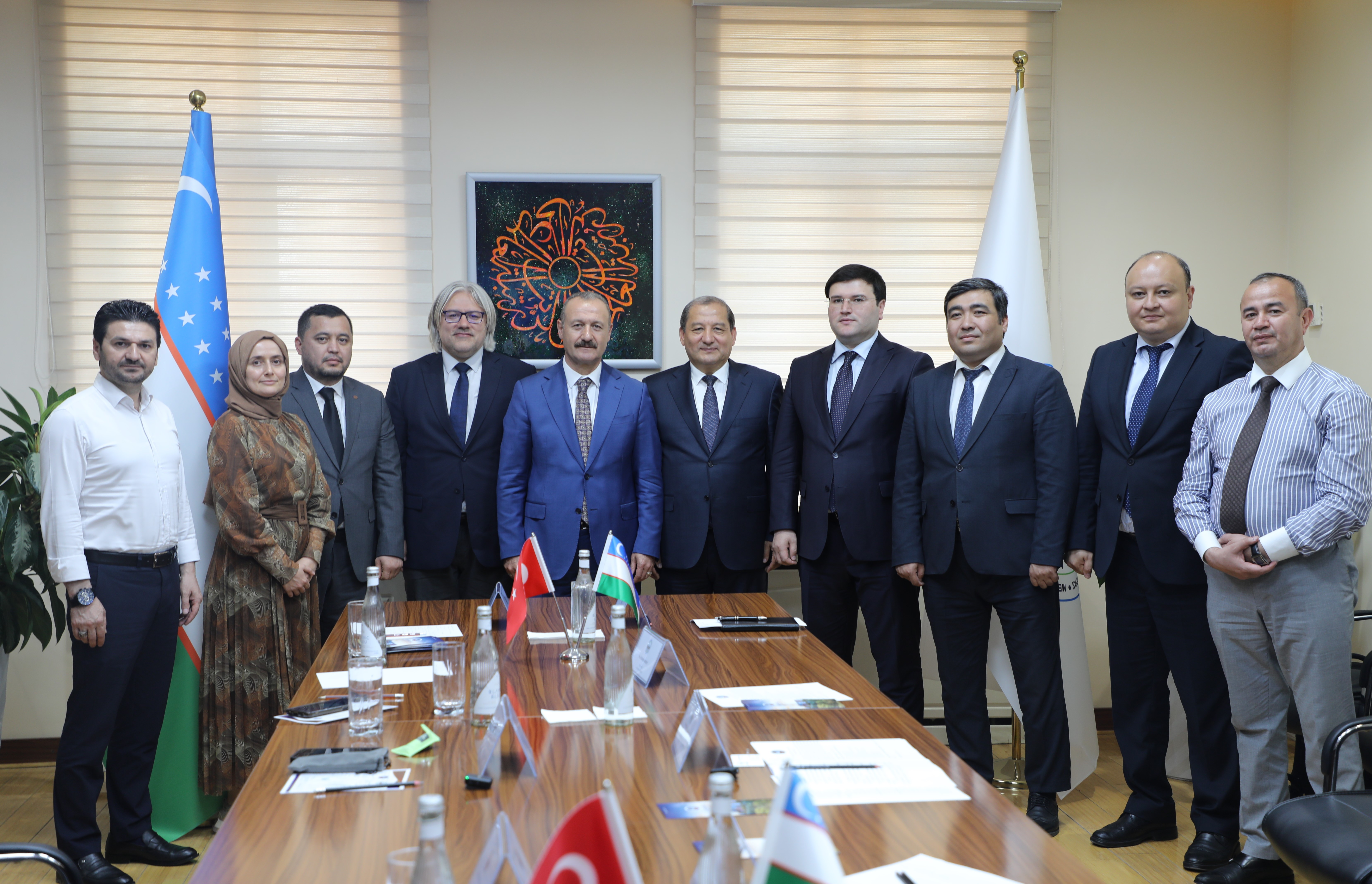 Turkiyaning Qirqqal’a universiteti delegatsiyasi Akademiyada