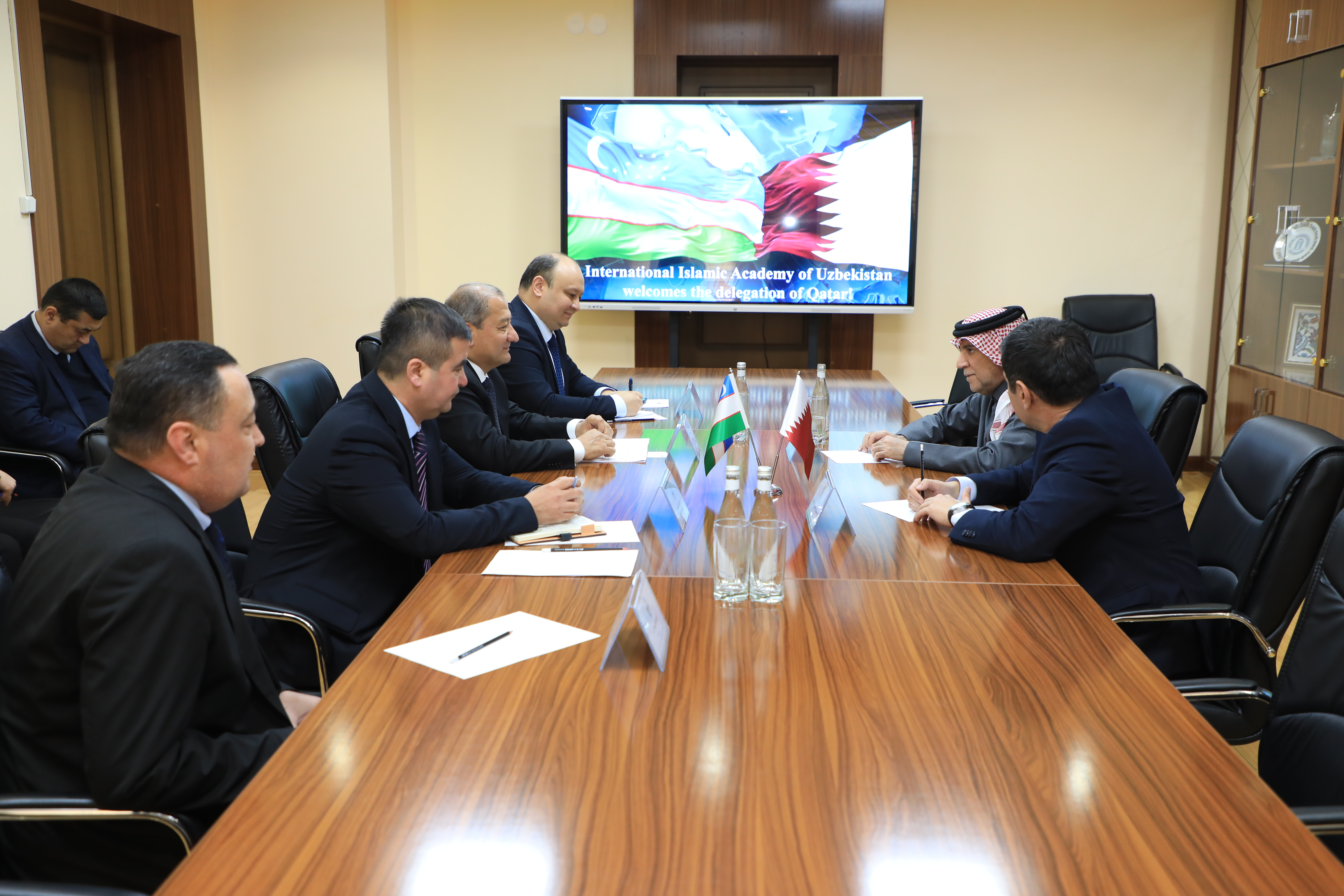 Akademiyaga Qatar Davlatining mamlakatimizdagi elchisi tashrif buyurdi