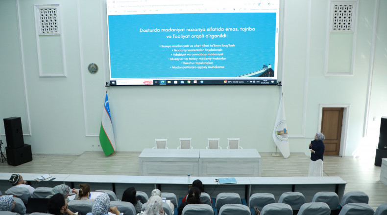 Akademiya professor-o‘qituvchilari uchun o‘quv-mashg‘ulotlari davom etmoqda
