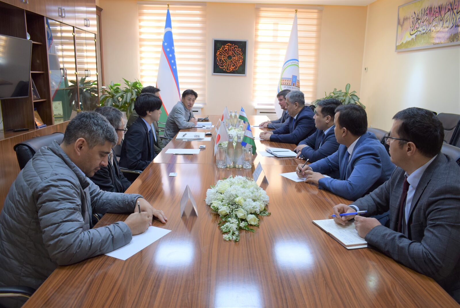 JICA delegation at the Academy