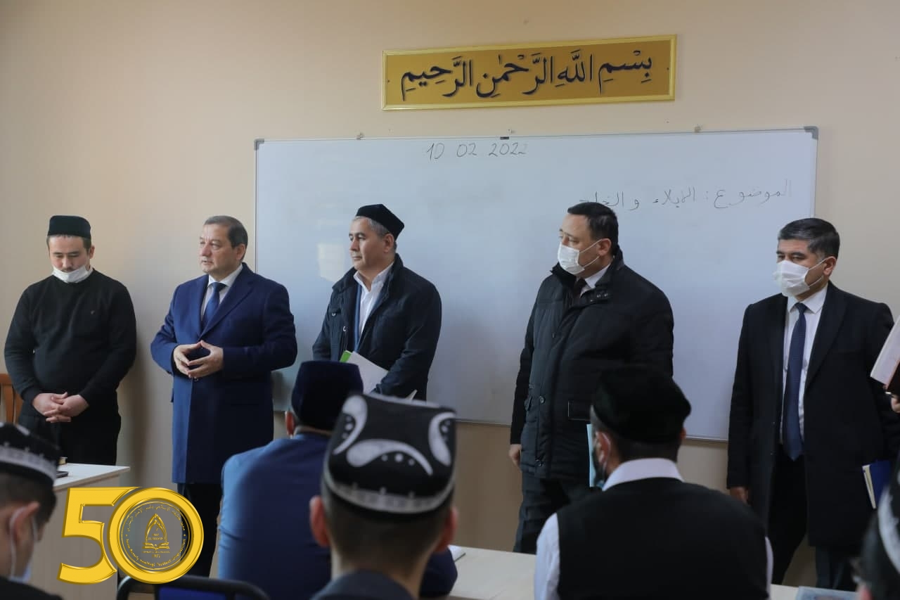 Bir guruh mutasaddilar Toshkent islom institutiga tashrif buyurishdi