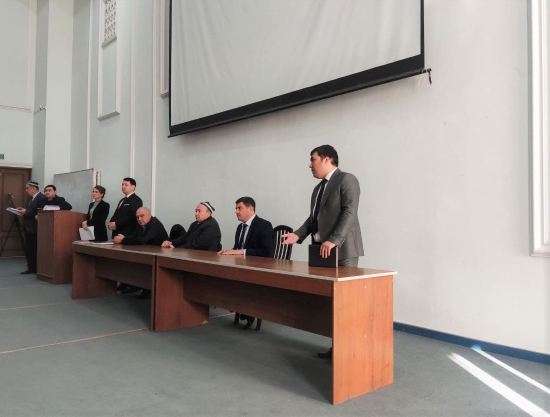Bitiruvchi bosqich talabalari bilan uchrashuv o‘tkazildi
