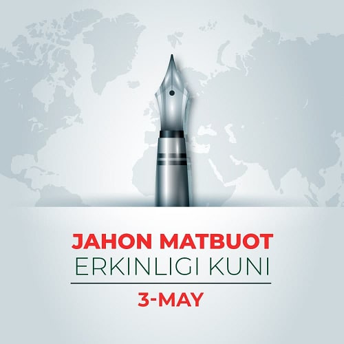 3-MAY — JAHON MATBUOTI ERKINLIGI KUNI