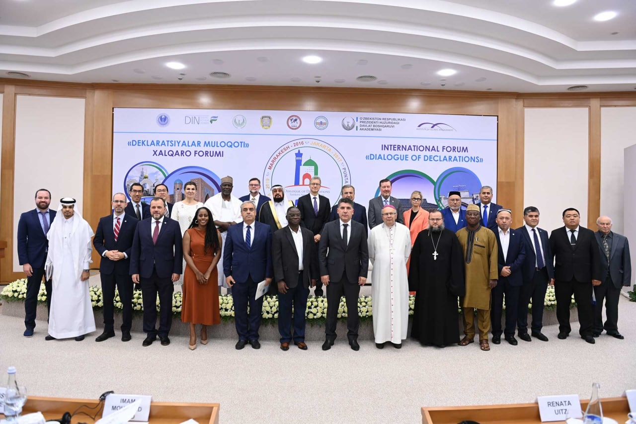 TAHDIDLARGA QARSHI XALQARO, UYUSHGAN HARAKATLARNI AMALGA OSHIRISH ZARUR Toshkentda “Deklaratsiyalar muloqoti” xalqaro forumi ish boshladi