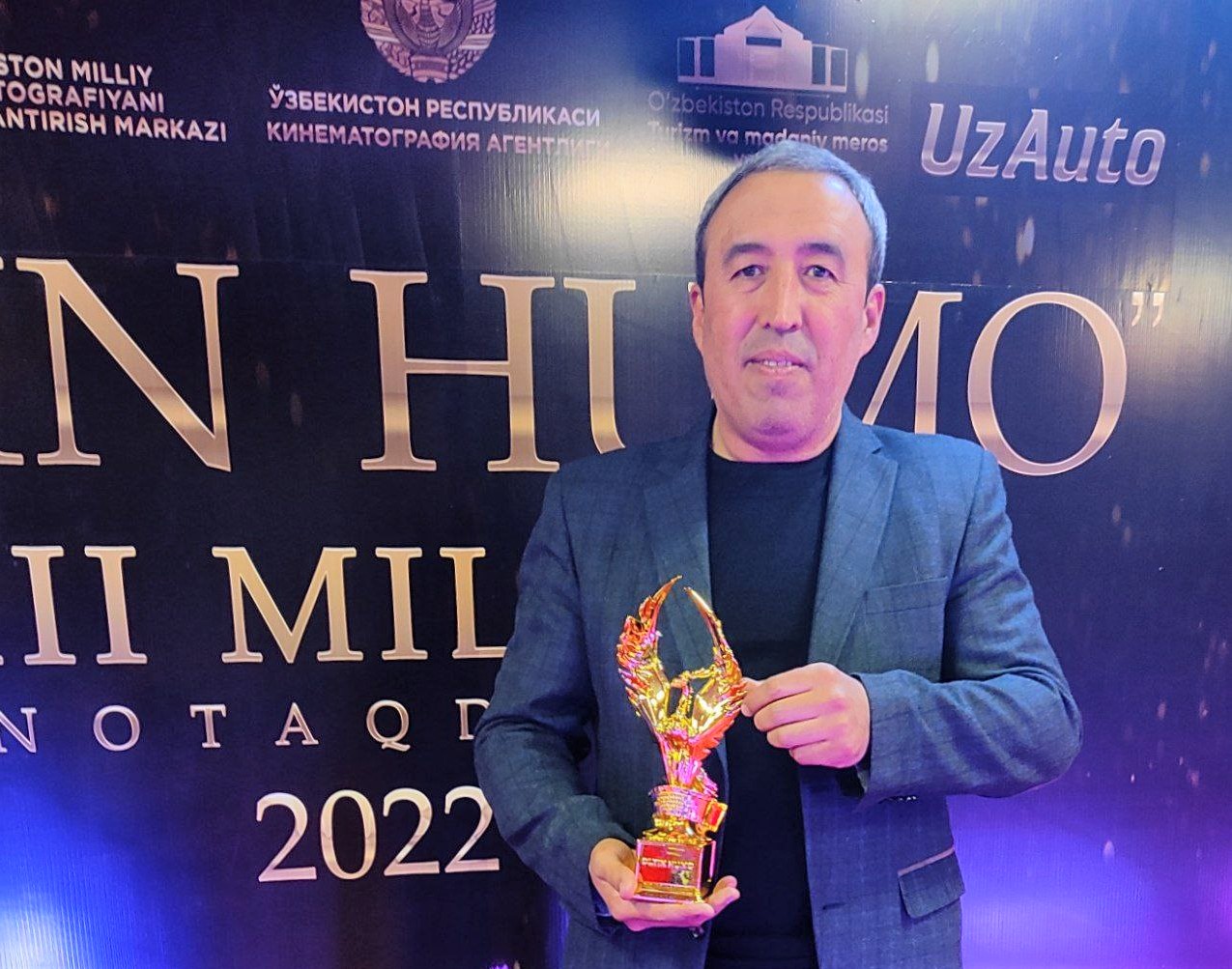 “Ziyo” media markazining kinorassomi “Oltin Humo” milliy kinotaqdimoti gʻolibi boʻldi