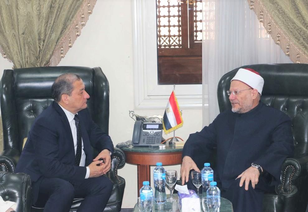 Oʻzbekiston delegatsiyasining Misr muftiysi, Misr fatvo markazi (Dorul Ifto) rahbari Shavqiy Allom bilan uchrashuvi bo‘lib o‘tdi