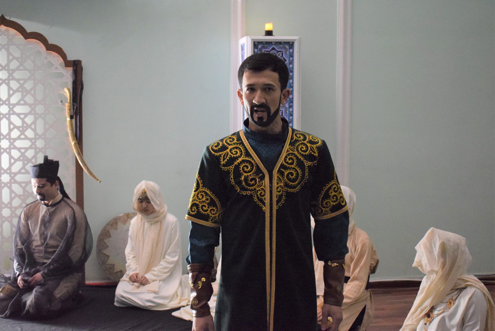 Akademiya talabalar teatr jamoasi tomonidan “Zahiriddin Muhammad Bobur” spektakli premyerasi o‘tkazildi