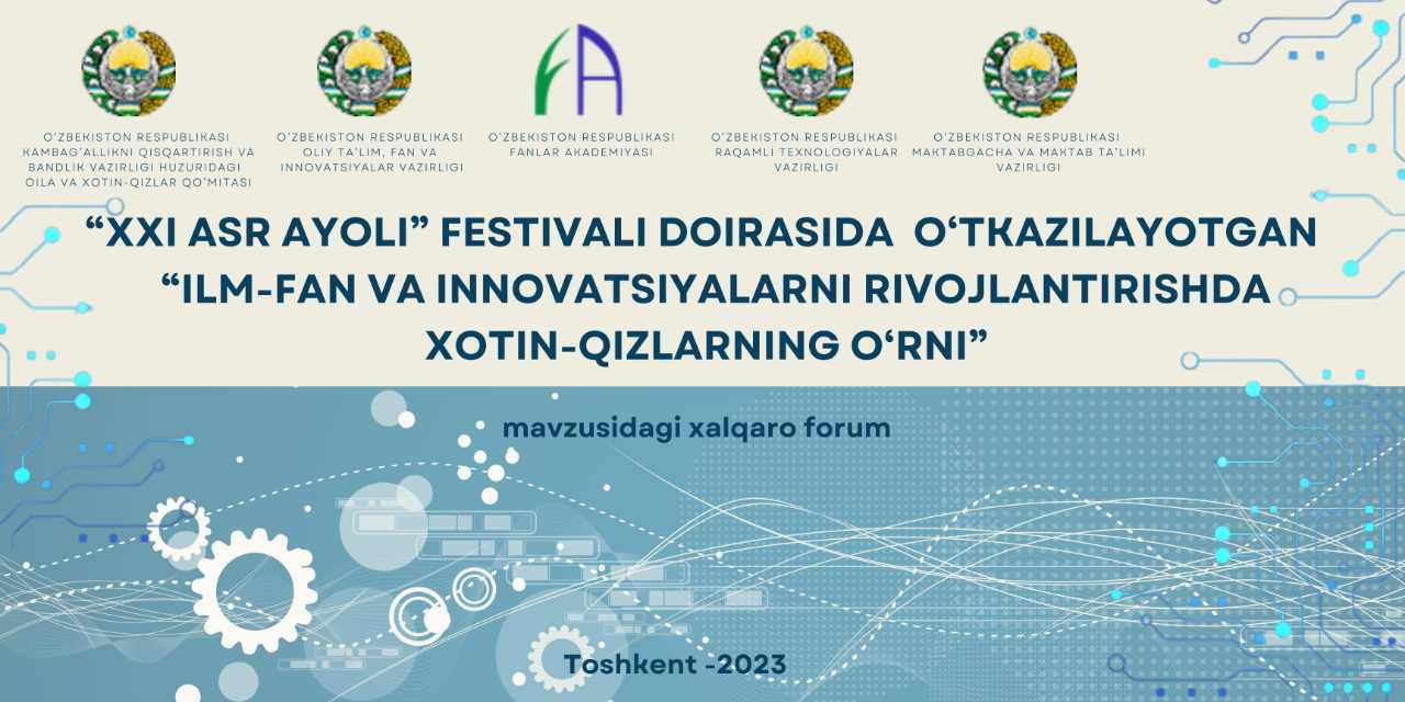 Ilm-fan va innovatsiyalarni rivojlantirishda xotin-qizlarning o‘rni