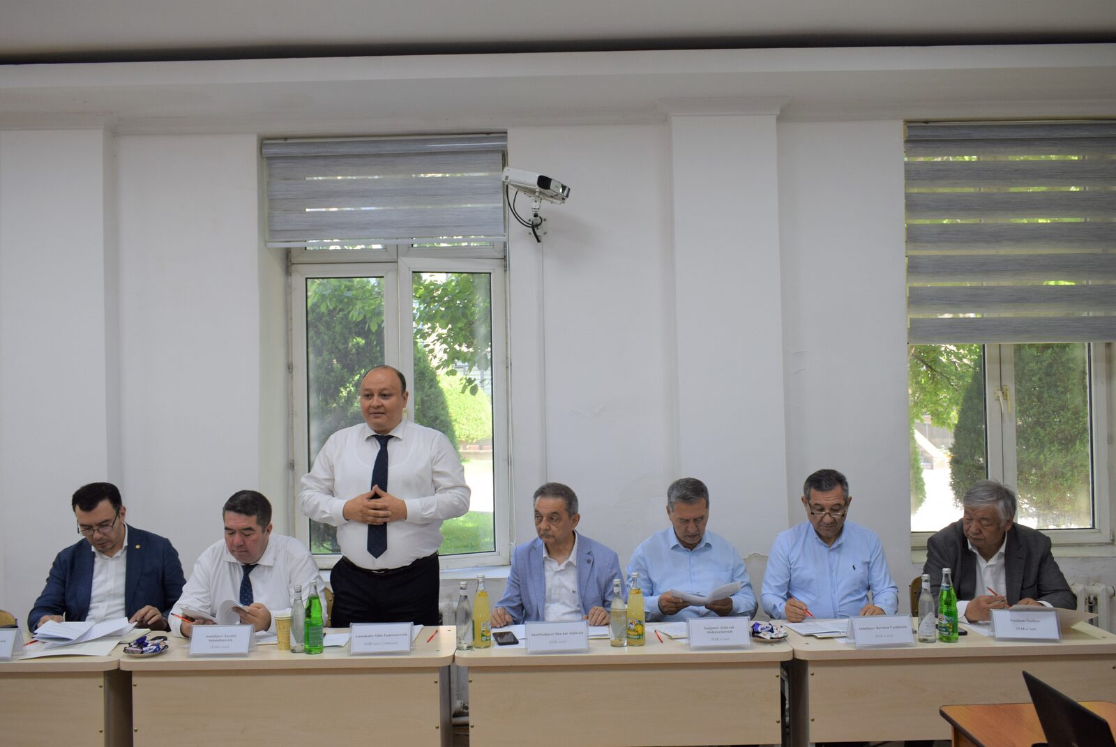 Akademiyada magistrlik dissertatsiya himoyalari bo‘lib o‘tmoqda