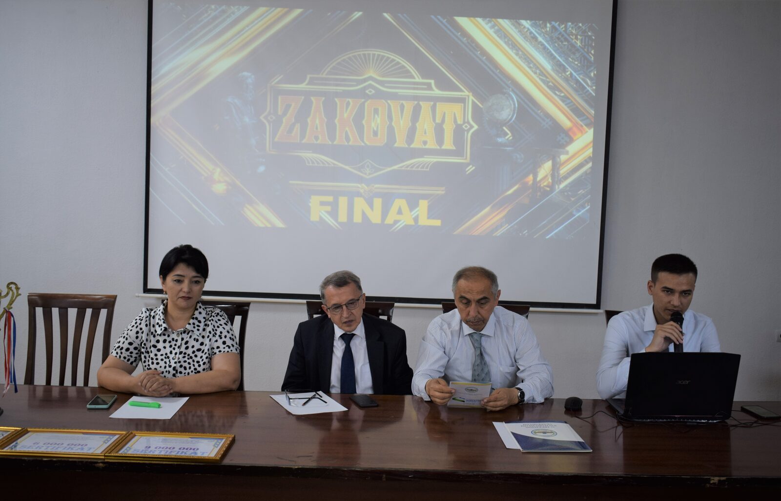 Talaba-yoshlar o‘rtasida “Zakovat” intellektual o‘yini o‘tkazildi