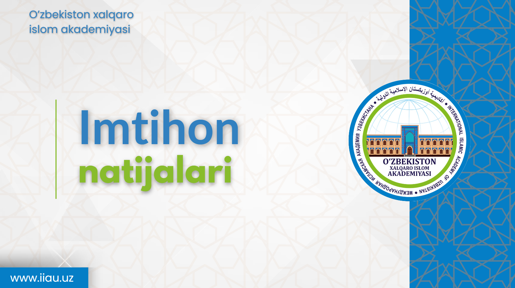Imtihon natijalari