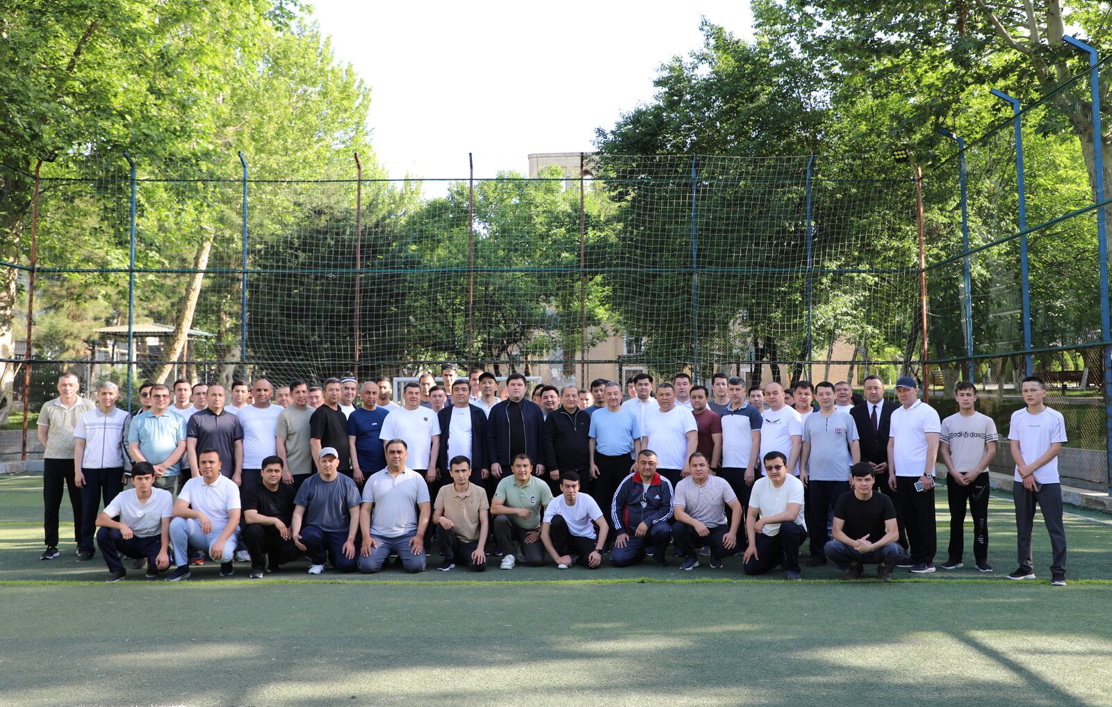 Akademiyada ertalabki badantarbiya mashg‘ulotlari o‘tkazildi