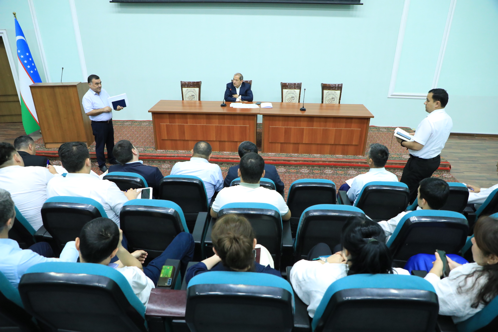 Akademiyada 2025/2026-o‘quv yili qabuli munosabati bilan yig‘ilish o‘tkazildi