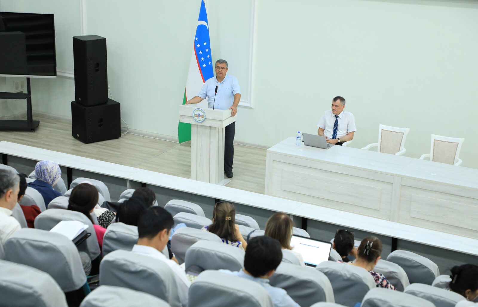 Akademiyada o‘quv mashg‘ulotlari davom etmoqda