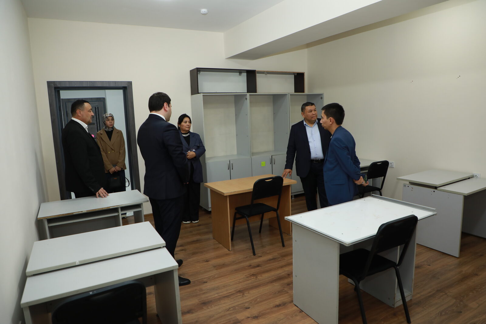 Akademiya mas’ullari Talabalar turar joyini o‘rganishdi