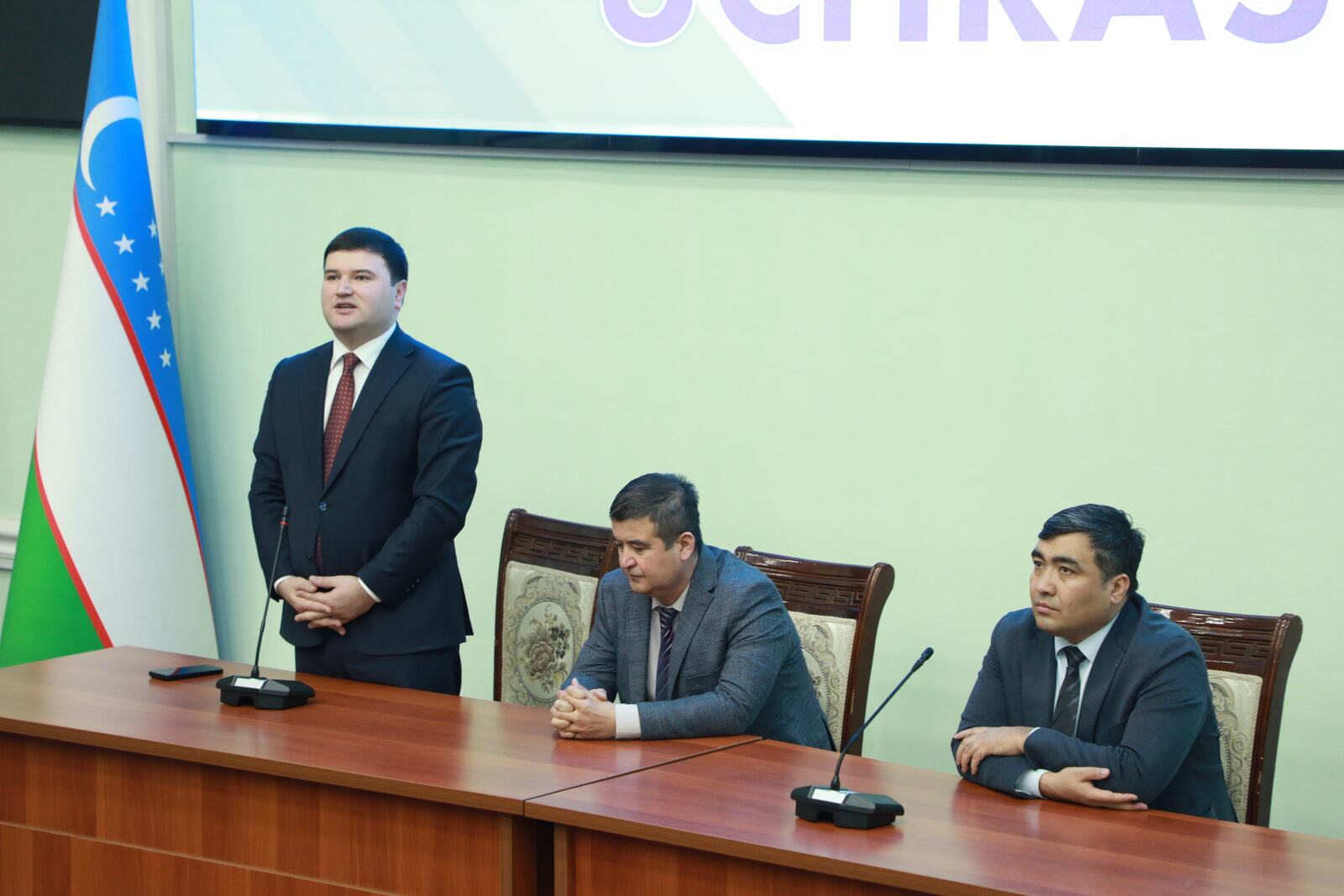 Rahbariyat va talabalar ishtirokida uchrashuv o‘tkazildi
