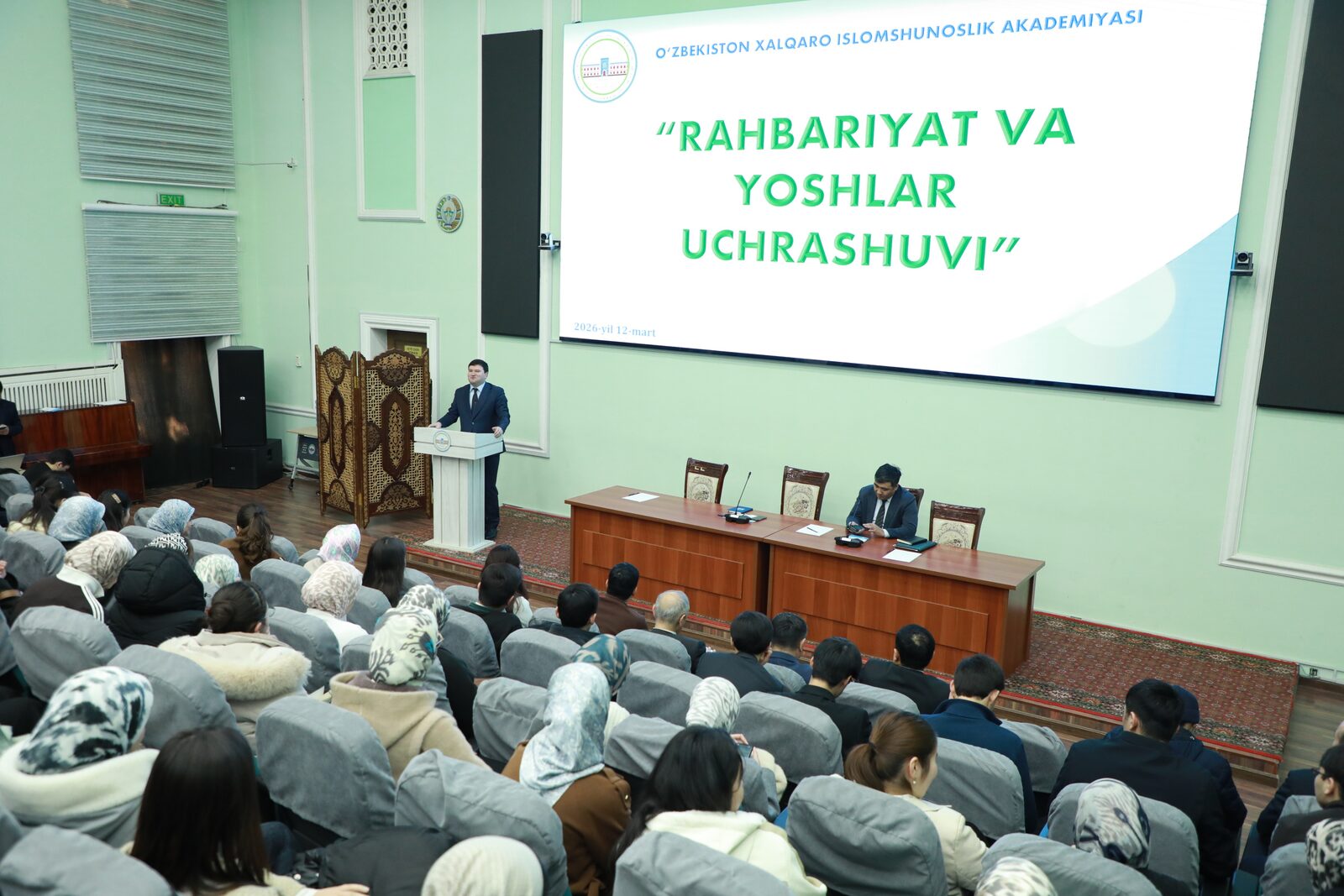 Yangi Oʻzbekiston yoshlari – kelajagimiz va istiqbolimiz poydevori