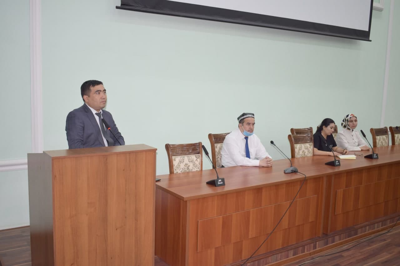 Birinchi bosqich talabalari bilan uchrashuv o‘tkazildi