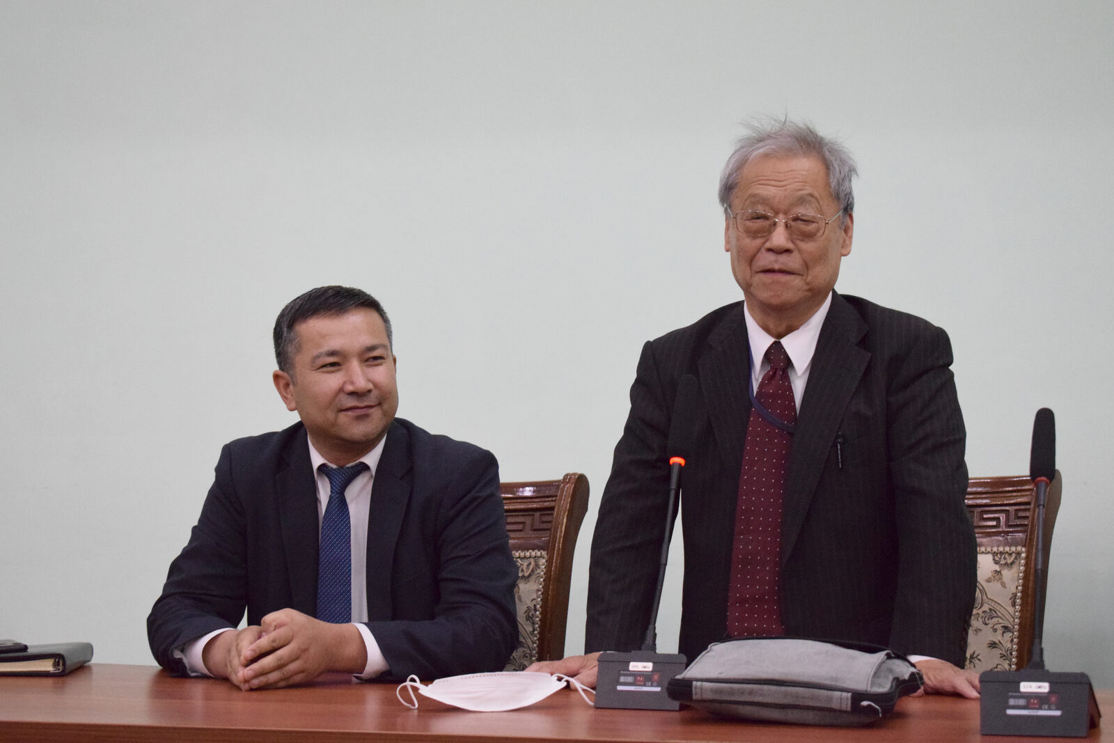 Yaponiyalik professor Akademiyada mehmon bo‘ldi