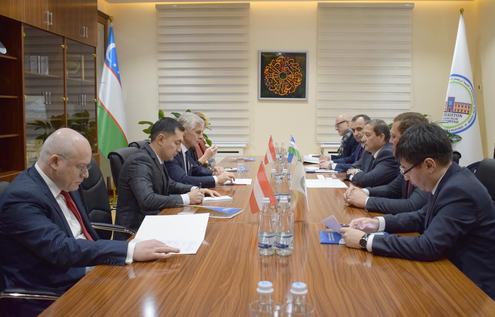 Avstriya Respublikasining Yevropa va tashqi ishlar federal vaziri Akademiyaga tashrif buyurdi
