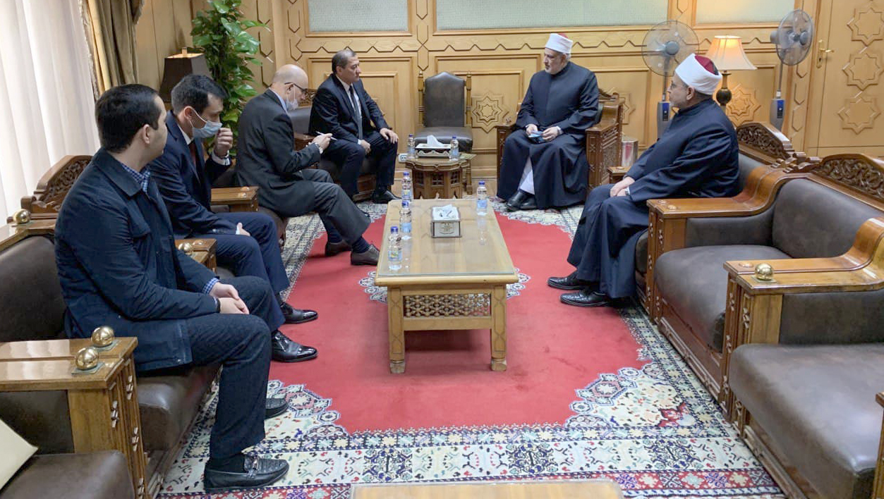 Akademiya rektori “Al-Azhar” majmuasiga tashrif buyurdi