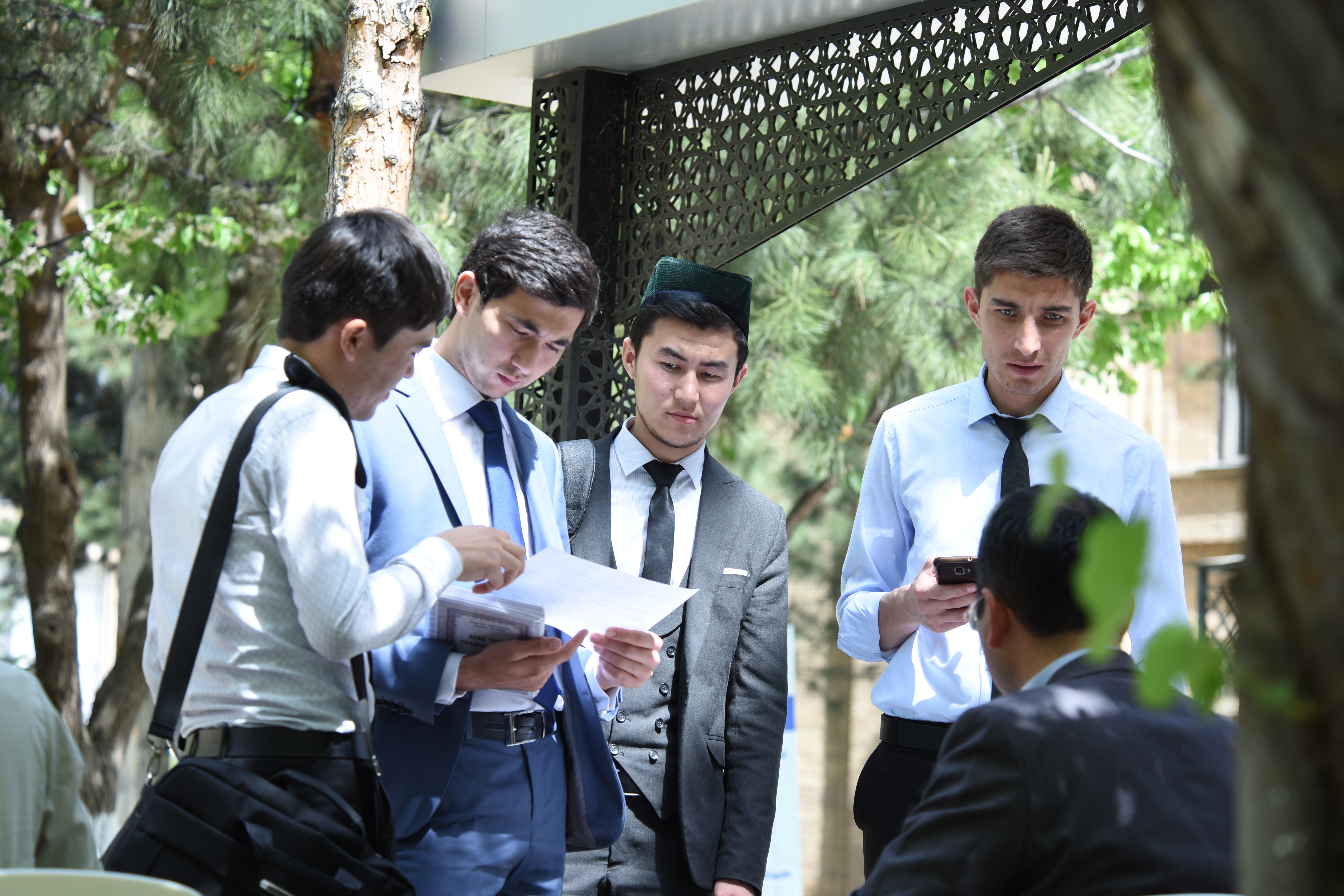Mehnat yarmarkasi: talabalar ish bilan ta’minlanyapti
