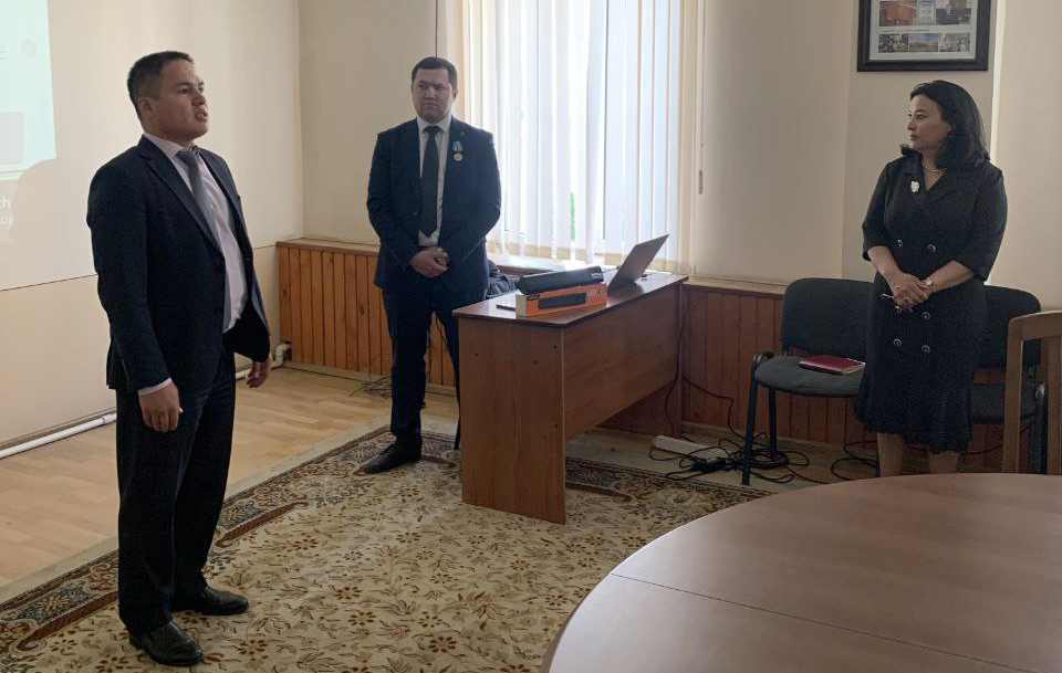 Seminar-trening o‘tkazildi
