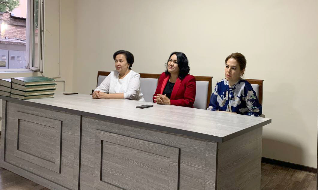 Shoira Guljamol Asqarova bilan ijodiy uchrashuv o‘tkazildi