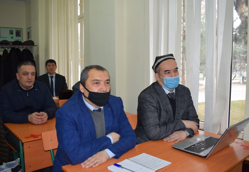 Dars mashg‘ulotlari mazmunli o‘tmoqda