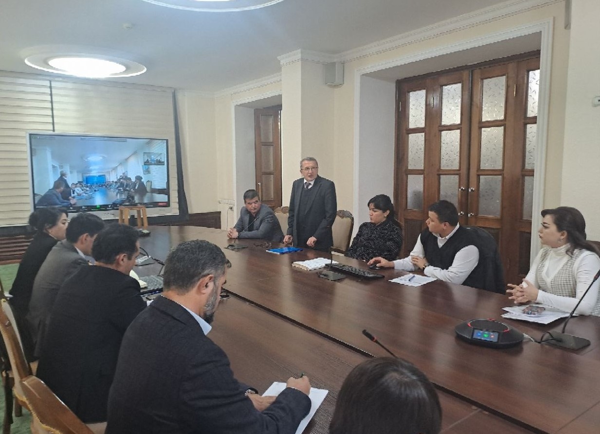 Doktorantlar bilan uchrashuv o‘tkazildi