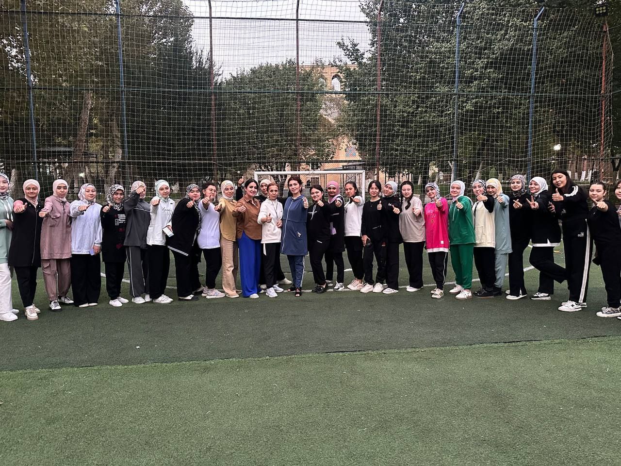 Talaba qizlar o‘rtasida sport bellashuvlari o‘tkazildi