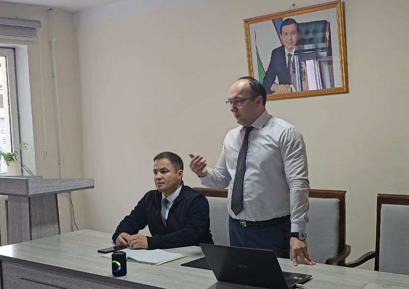 Akademiya talabalar turar joyida seminar-trening o‘tkazildi