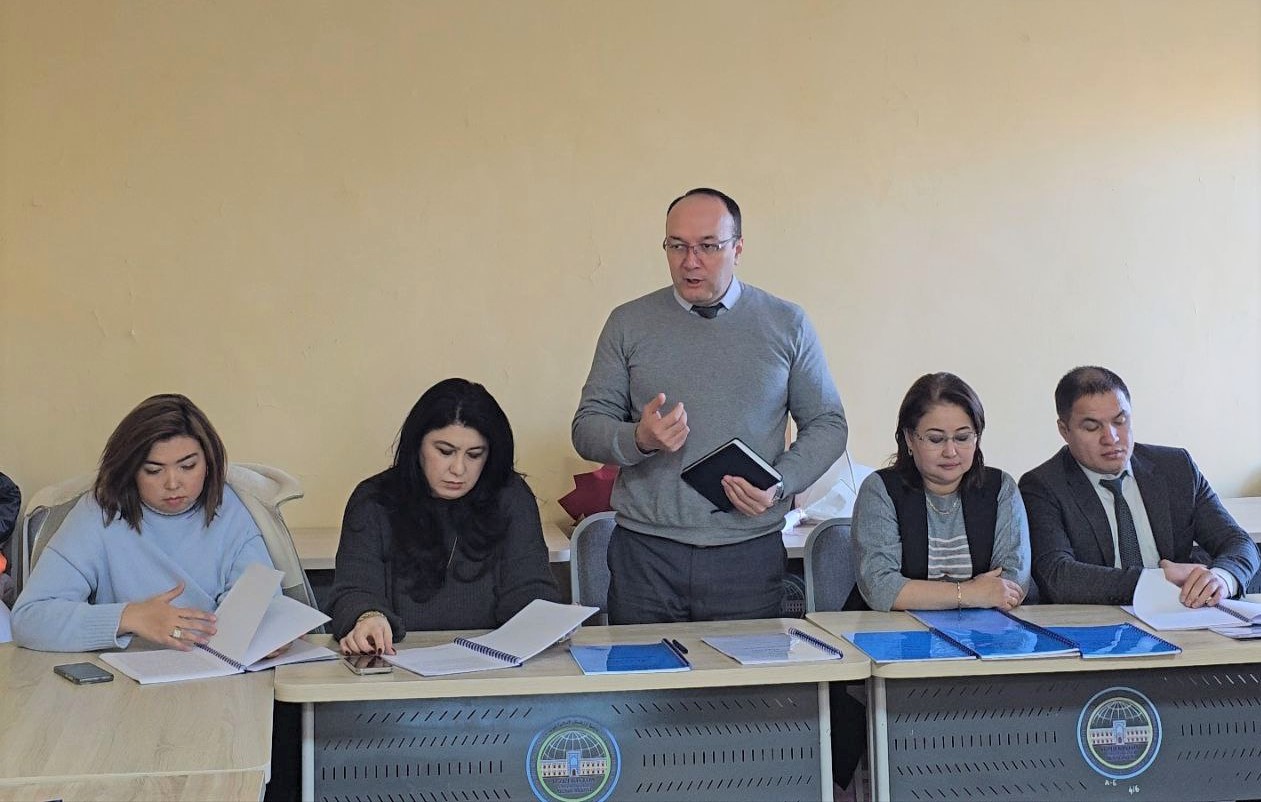 Talabalar kurs ishi himoyasi o‘tkazildi