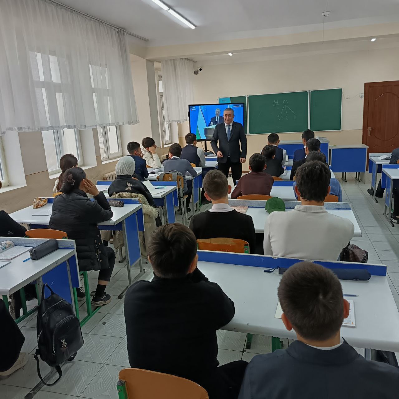 Akademiyа mas’ullari tomonidan ma’rifat darsi o‘tkazildi