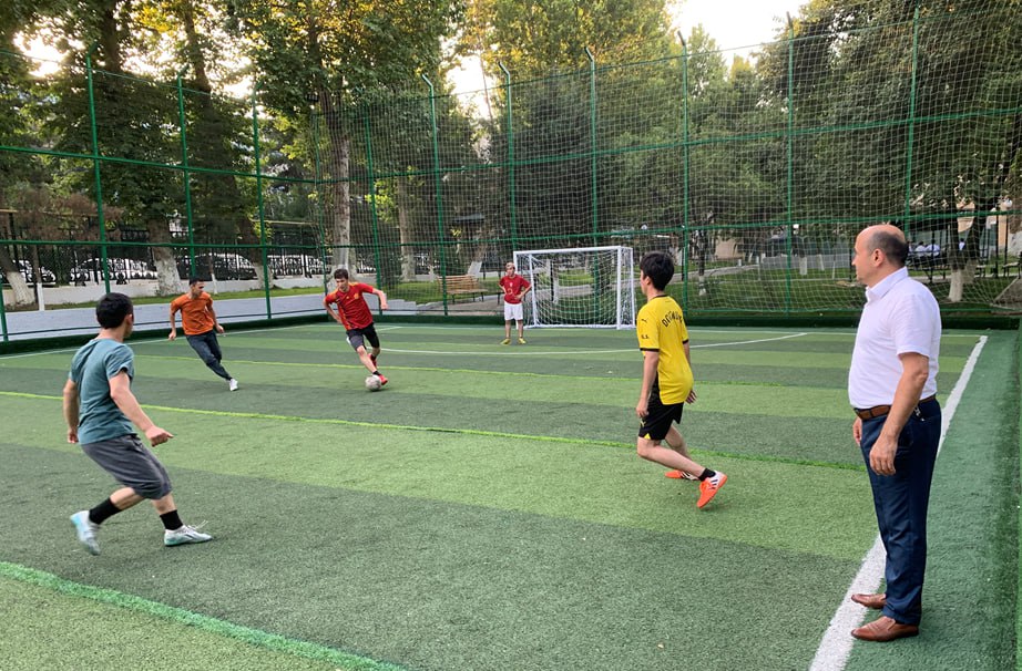 “Dolzarb 90 kun” loyihasi doirasida sport musobaqasi o‘tkazildi