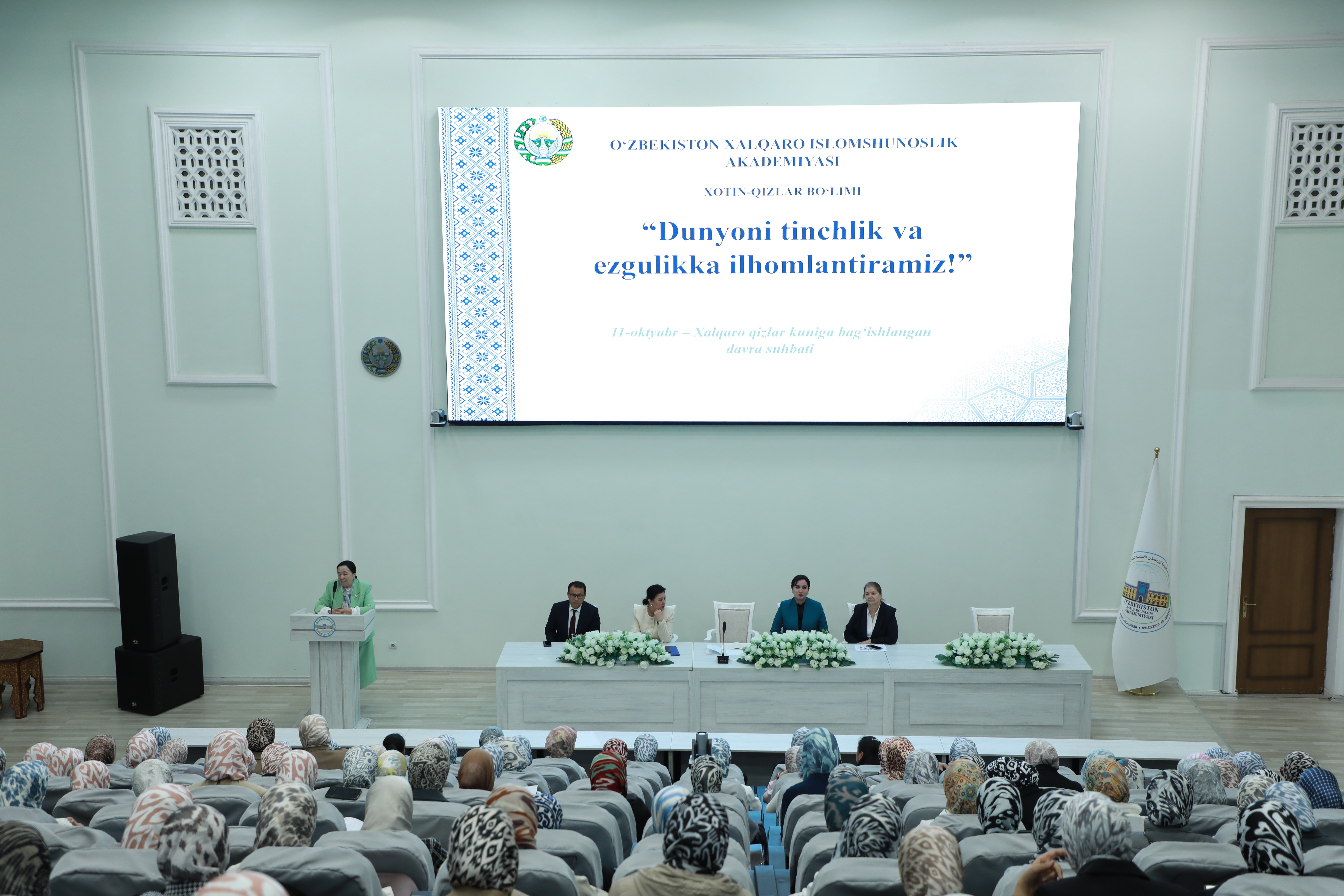Dunyoni tinchlik va ezgulikka ilhomlantiramiz!